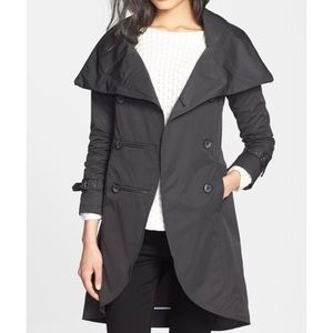 Mackage Montreal Malka Trench Coat Double Breasted